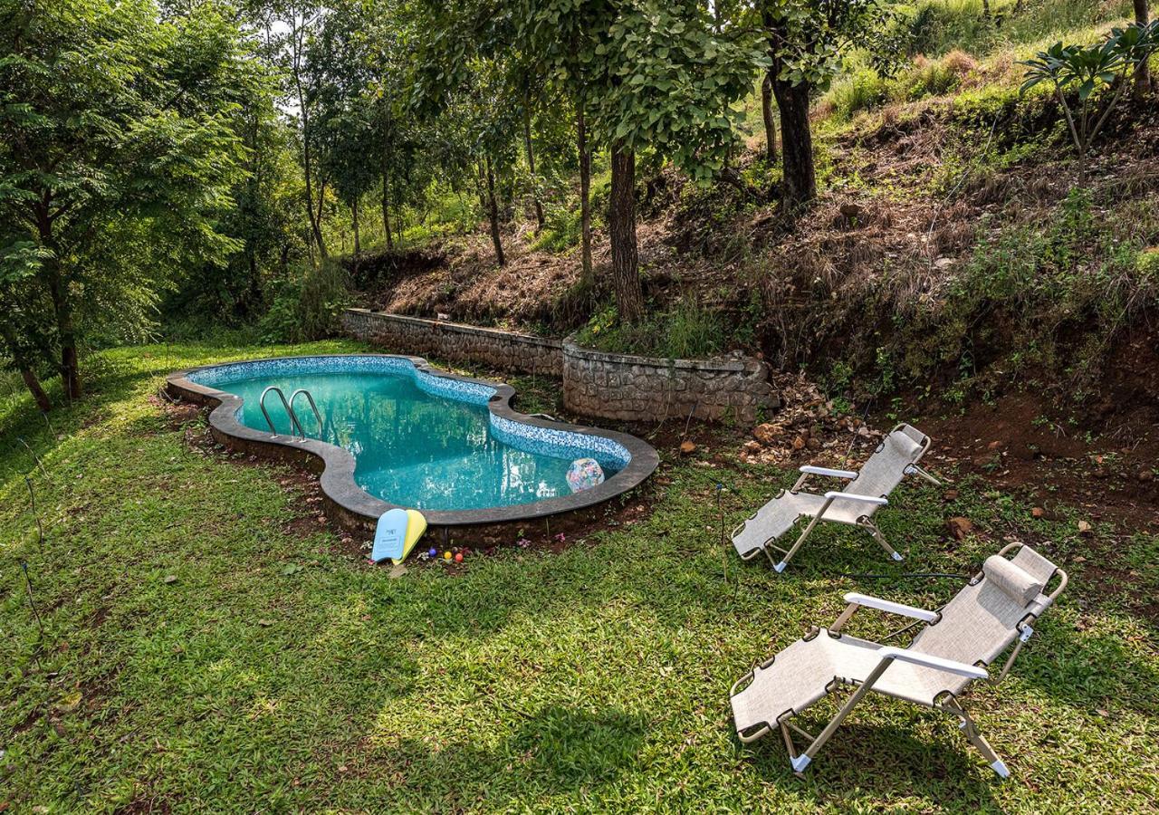 Saffronstays Niramay, Torna-Rajgad - Rustic Pool Villa With A Gazebo And Great Forest Views Marg Asni Екстериор снимка